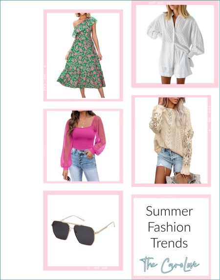 Summer fashion trends 

#LTKsalealert #LTKFind #LTKSeasonal
