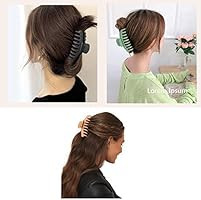 Big Hair Claw Clips 4 Inch Nonslip Large Claw Clip for Women and Girls Thin Hair, Strong Hold for... | Amazon (CA)
