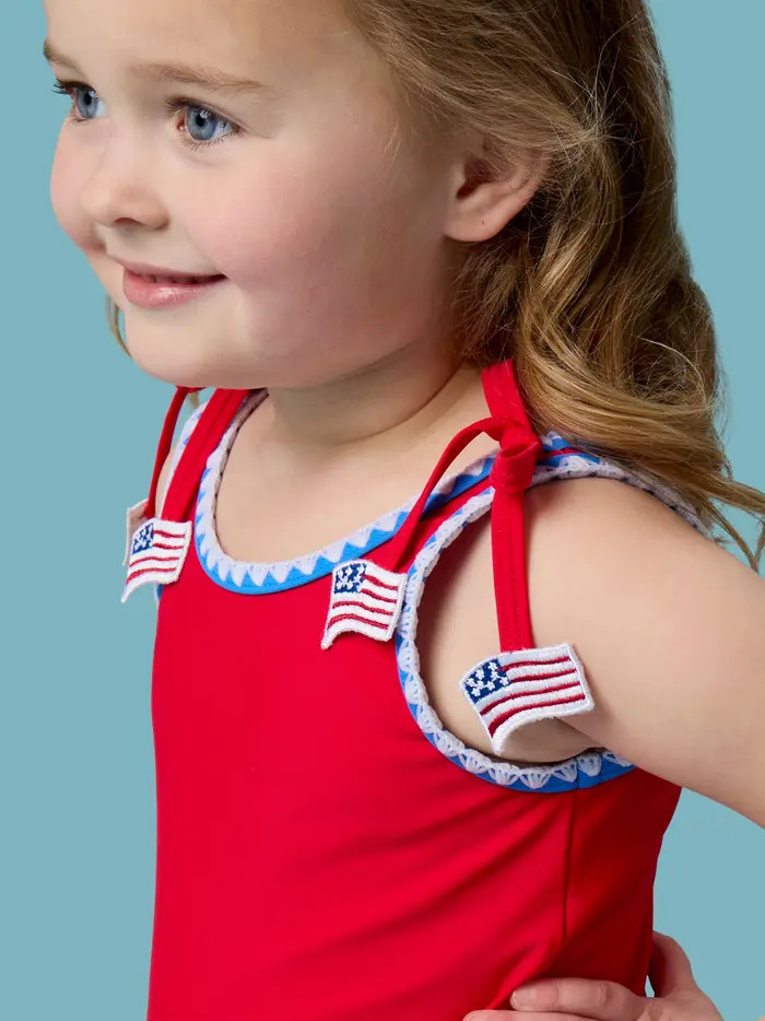 UPF50+ Crochet Detail Peplum One Piece Swimsuit | Nordstrom