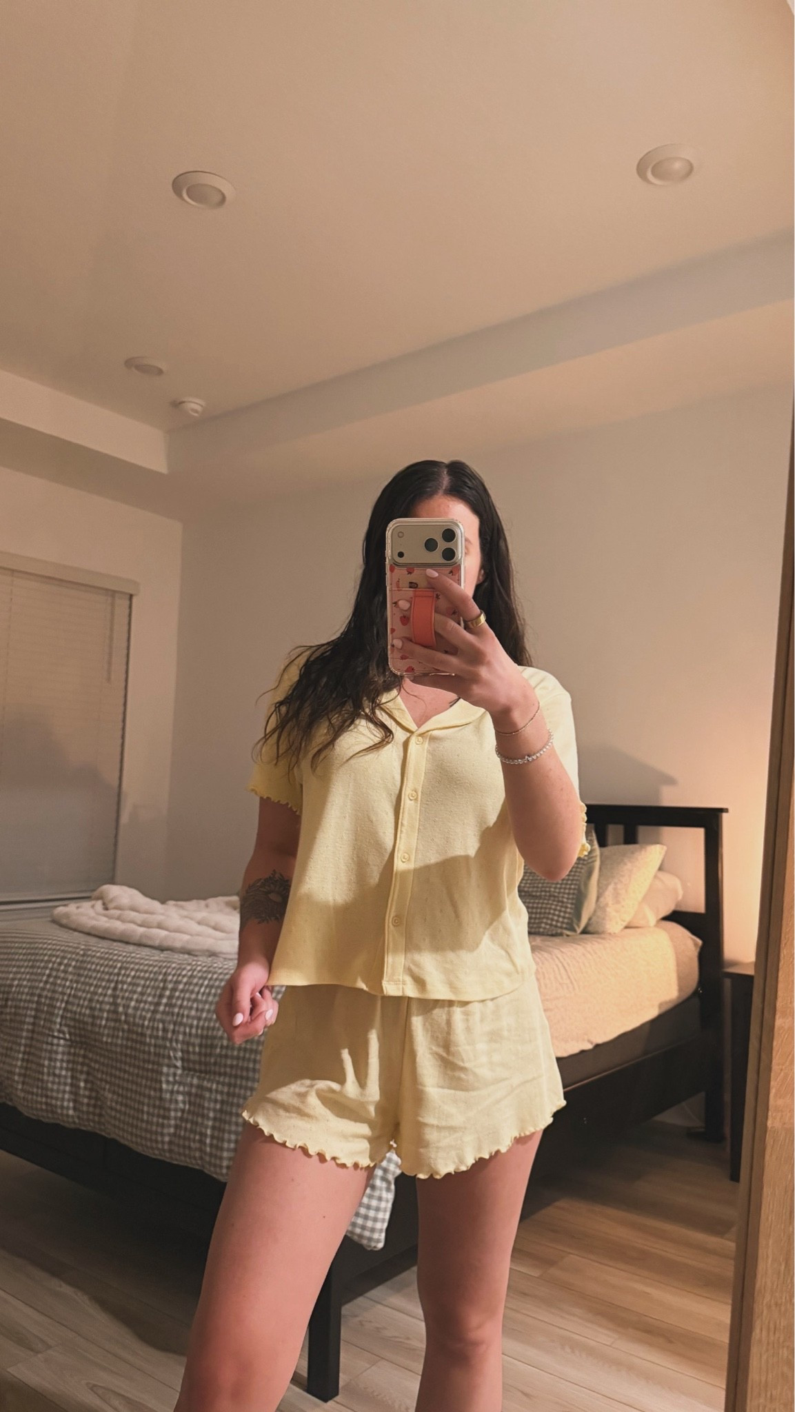 buttery yellow pjs ⭐️

#LTKootd #LTKvlog #LTKselfcare