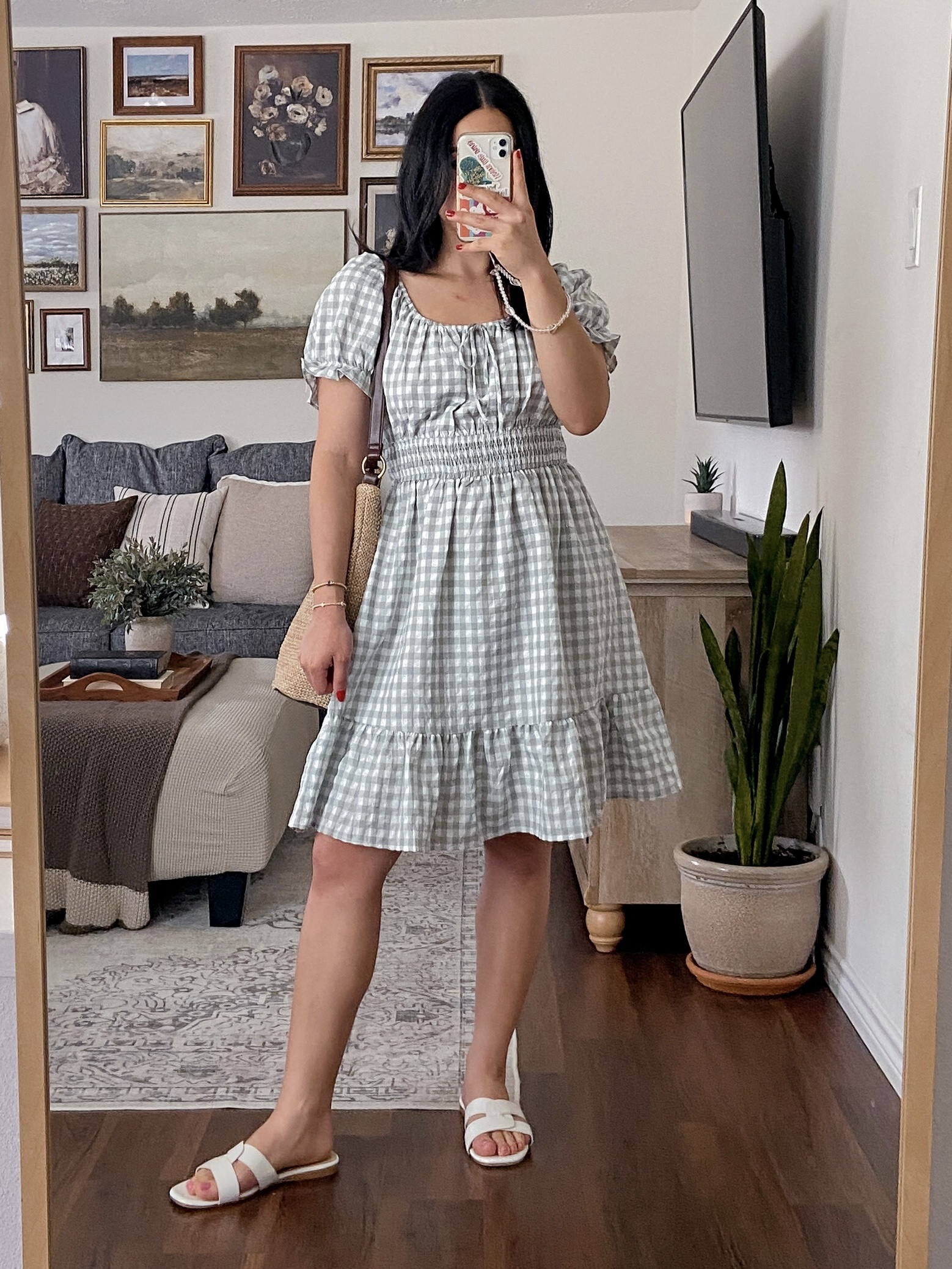 Wearing this dress and a size medium, and it fits true to size. 

#LTKSeasonal #LTKStyleTip #LTKSummerEdit