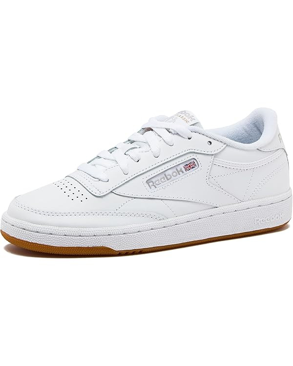 Reebok Club C 85 Tennis Shoes for Women - White Womens Sneakers | Amazon (US)