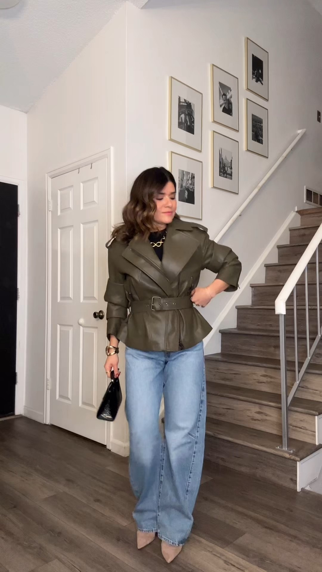 Girls!! This jacket!! 👏🏼👌🏼🙌🏼 it’s so
Chic and the quality feels amazing! Dynamite clothing has the best jacket right now!!
Jacket size xs
Tee size small
Jeans size 25! Take 30% off right now! 

#LTKFindsUnder50 #LTKFindsUnder100 #LTKSaleAlert