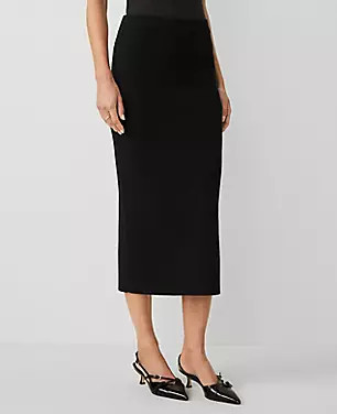 Petite Column Sweater Skirt | Ann Taylor (US)