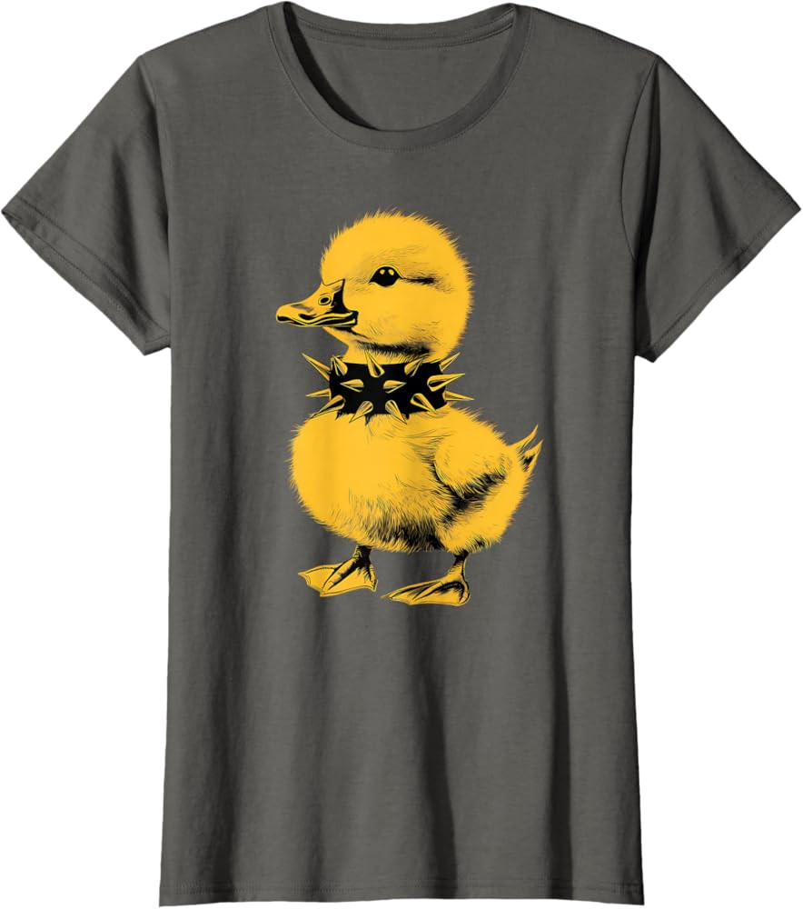 Rocker Duck Punk Metal Rock and Roll Music Toddler Kids Boys T-Shirt | Amazon (US)