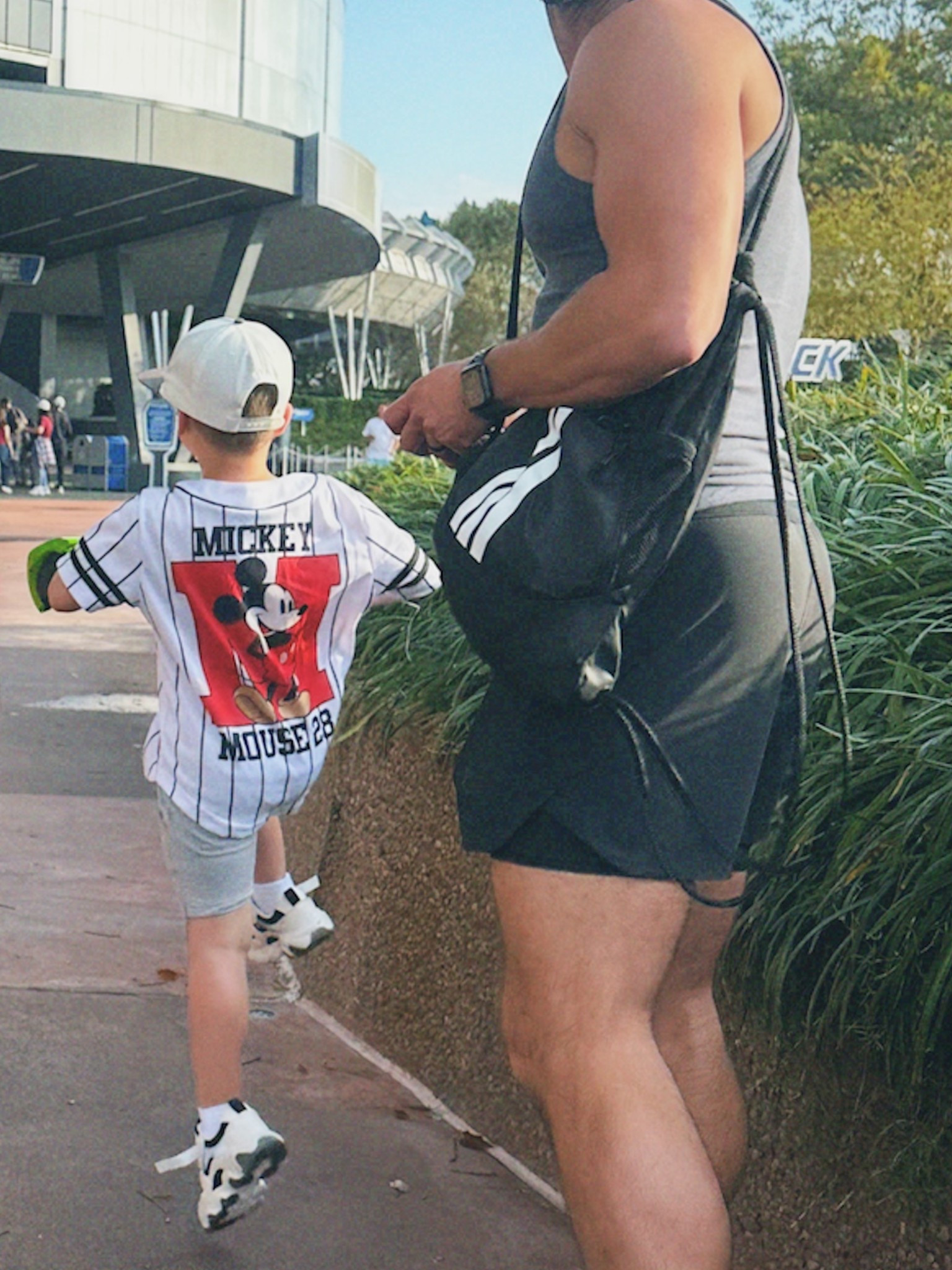 Bodie’s Mickey jersey is the cutest!! Also lightweight and breathable, he wore it multiple days because it was so comfortable! Under $30!

#LTKKids