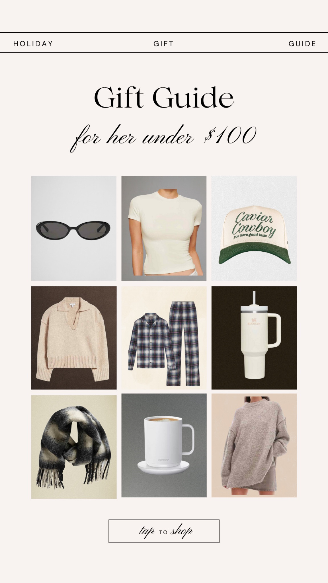 gifts for her under $100

#LTKCyberWeek #LTKGiftGuide #LTKfindsunder100