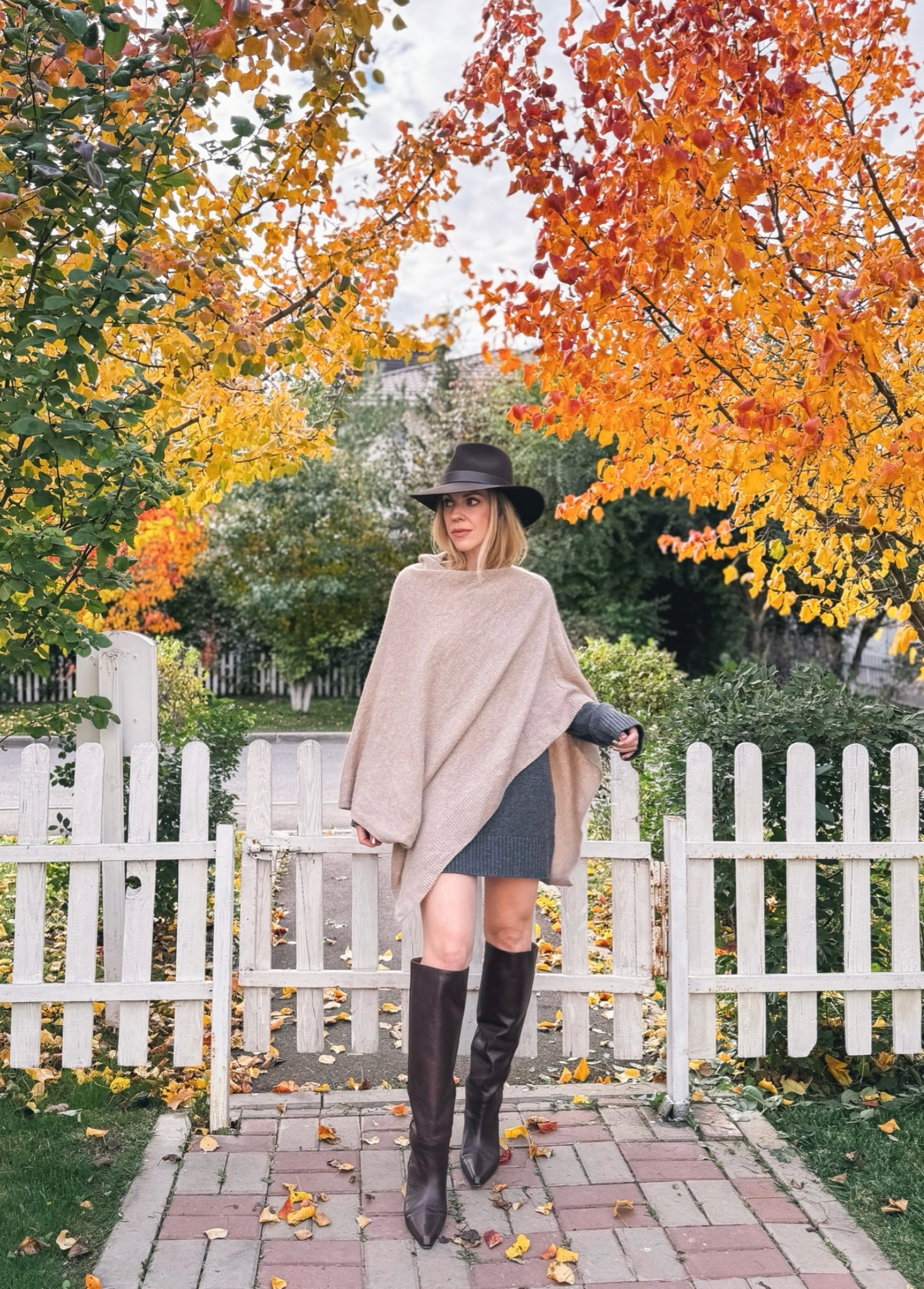 My favorite cashmere poncho is back in stock and under $70 - such a classic cozy layer for fall

#LTKSeasonal #LTKTravel #LTKOver40