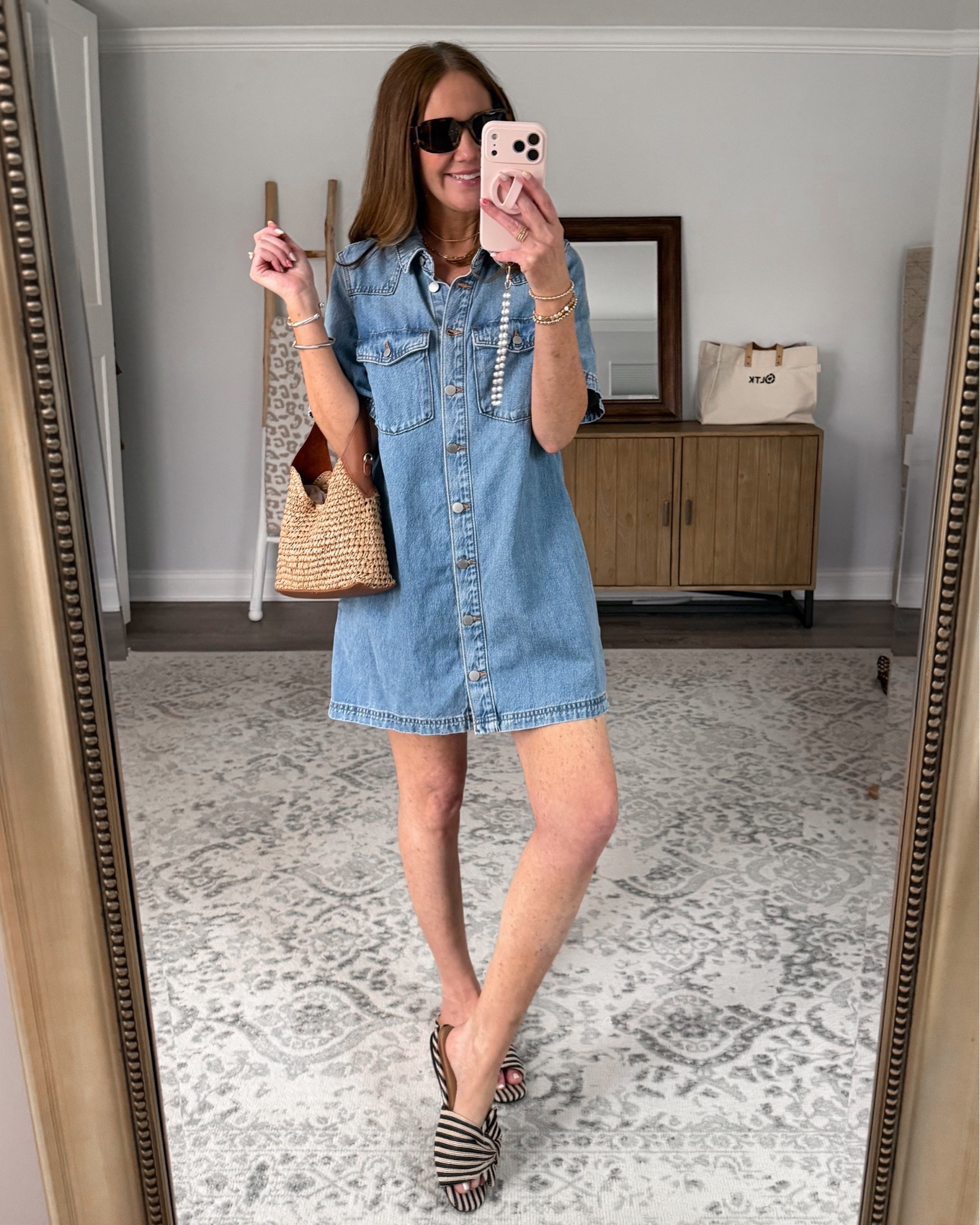 Target denim dress 30% off and giving Madewell!

#LTKootd #LTKSeasonal #LTKSaleAlert