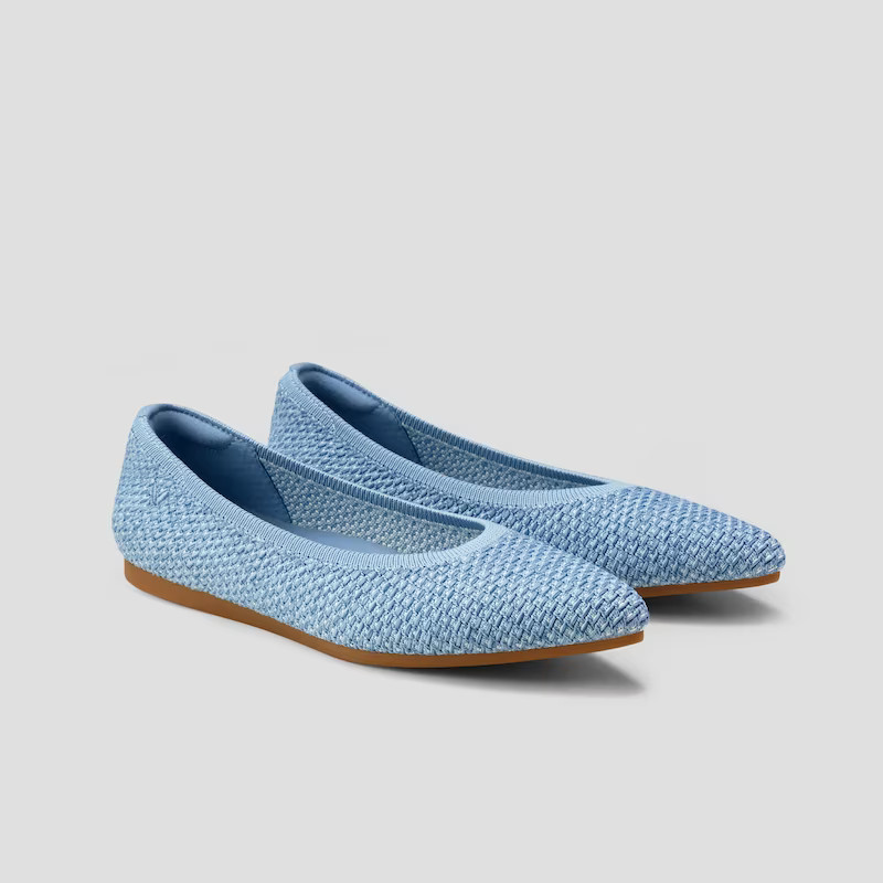 Pointed-Toe Ballet Flats (Aria 5°) | VIVAIA