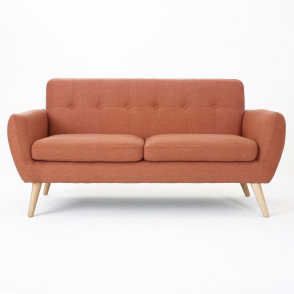 Josephine Mid-Century Modern Petite Sofa - Christopher Knight Home | Target