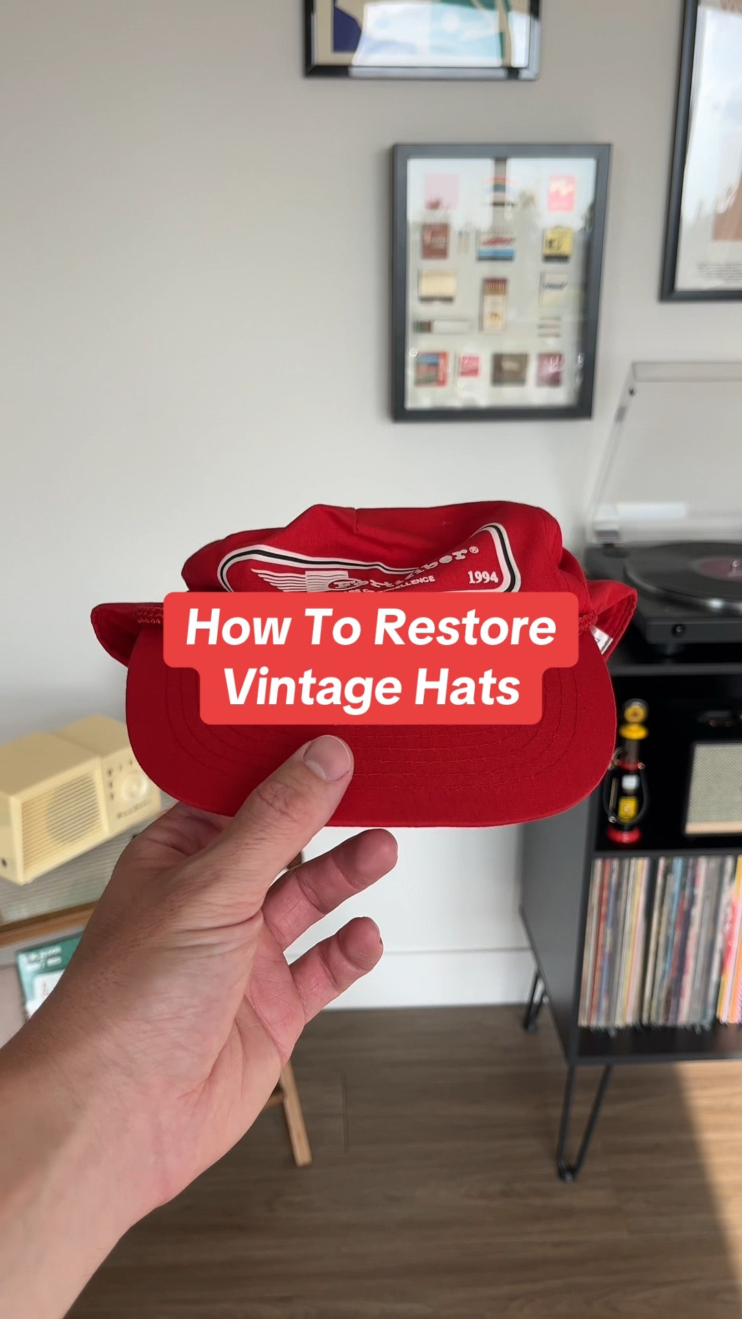 How To Restore Vintage Hats 🧢  

#LTKMens