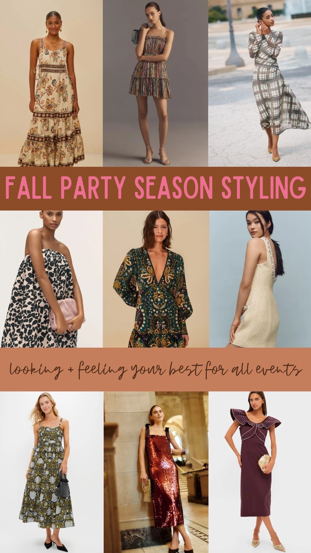 what to wear • fall party season!! all the styles and sassy dresses for autumn events and celebrations || 

#LTKOver40 #LTKSeasonal #LTKStyleTip