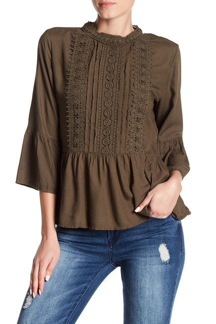 Kensie Jeans | Leighton Crochet Lace Boho Blouse | Nordstrom Rack | Nordstrom Rack