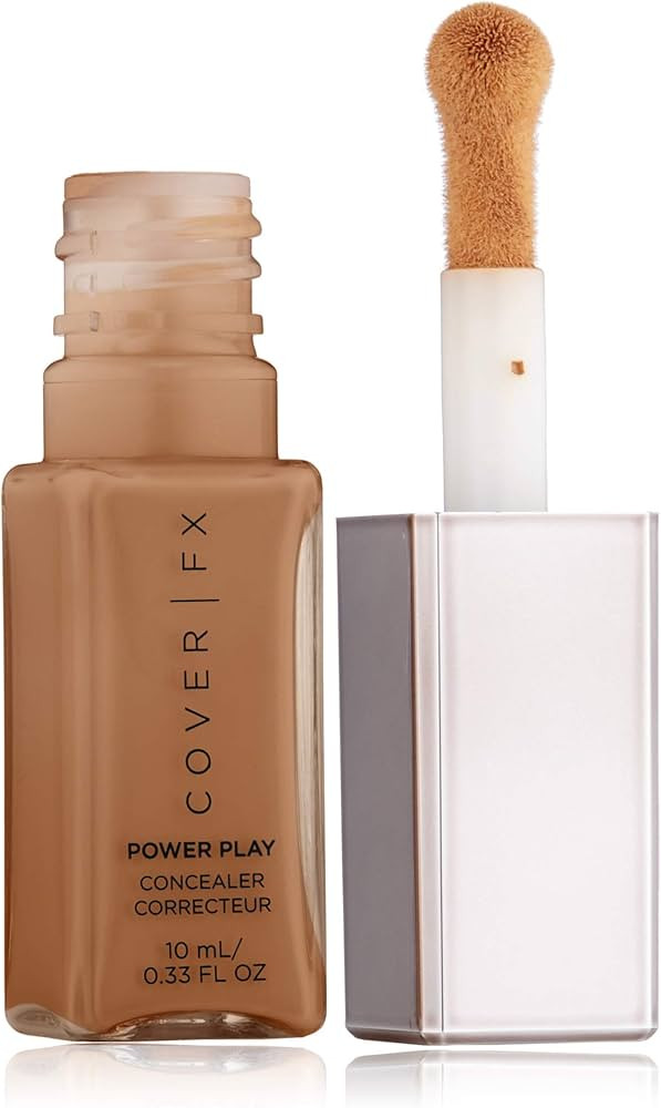 Cover FX Power Play Concealer: Crease-Proof, Transfer-Proof Concealer Provide 16-hour Full Covera... | Amazon (US)
