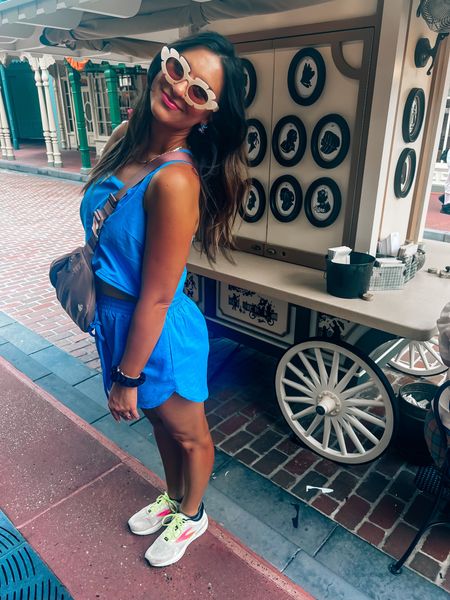 My Disney OOTD! This gorgeous blue matching set was so fun to wear to the magic kingdom. Paired it with the best vacation Sunnies, belt bag & Brooks tennis shoes for walking y’all. Please check the linked butterfly earrings too 🦋🫶🏼
.
.
.
.
.
.
.
.
.
#vacationoutfit #tennisshoes #beltbag #sunnies #disney #disneyworld #matchingset #travelootd 

#LTKmidsize #LTKtravel #LTKfamily