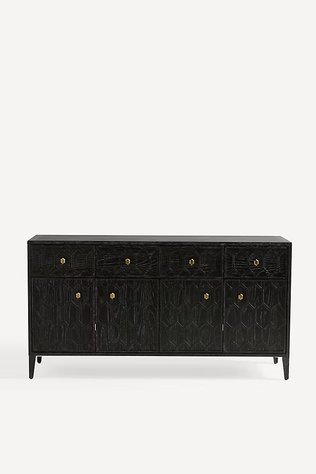 Textured Trellis Buffet | Anthropologie (US)