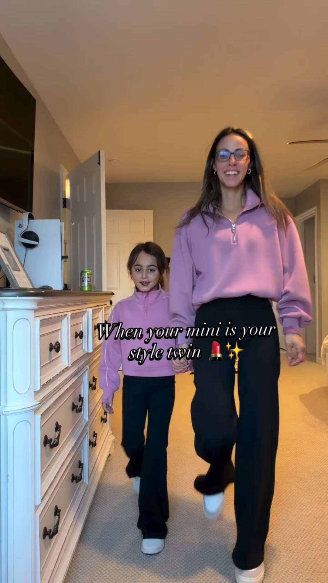 

Mommy & me matching outfits 💕

These were purchased separate from each other & months apart but I will link similar or exact (if I can) 

#MomLife #MiniMe #GirlMom #momreels #matchingoutfits 

Casual outfit | bounce fleece | quarter zip up | yoga pants | leggings | flare leggings | wide leg leggings | squat proof | activewear | sahm style 

#LTKdayinmylife #LTKootd #LTKmomlife