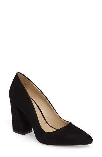 Women's Vince Camuto Talise Pointy Toe Pump, Size 5.5 M - Black | Nordstrom