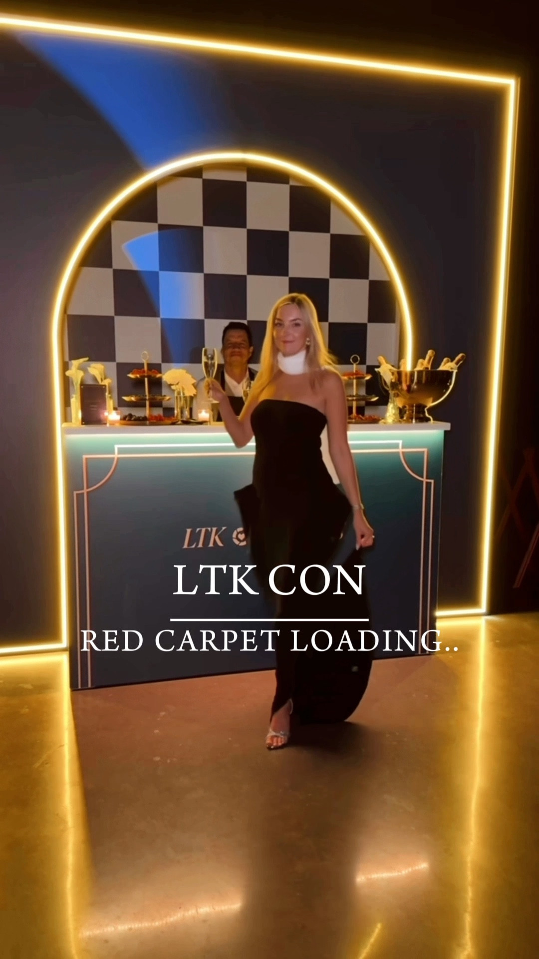 Red carpet gala during LTKCON. 

Wore black wing gown in size small. Fabulous piece! 

Gala dress, black tie wedding guest dress, black maxi dress, Hollywood dress #LTKCon

#LTKTall #LTKWedding #LTKNYFW