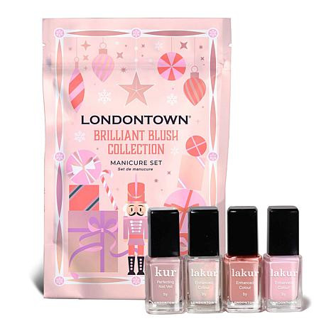 Londontown 4-Piece Brilliant Blush Nail Color Collection | HSN