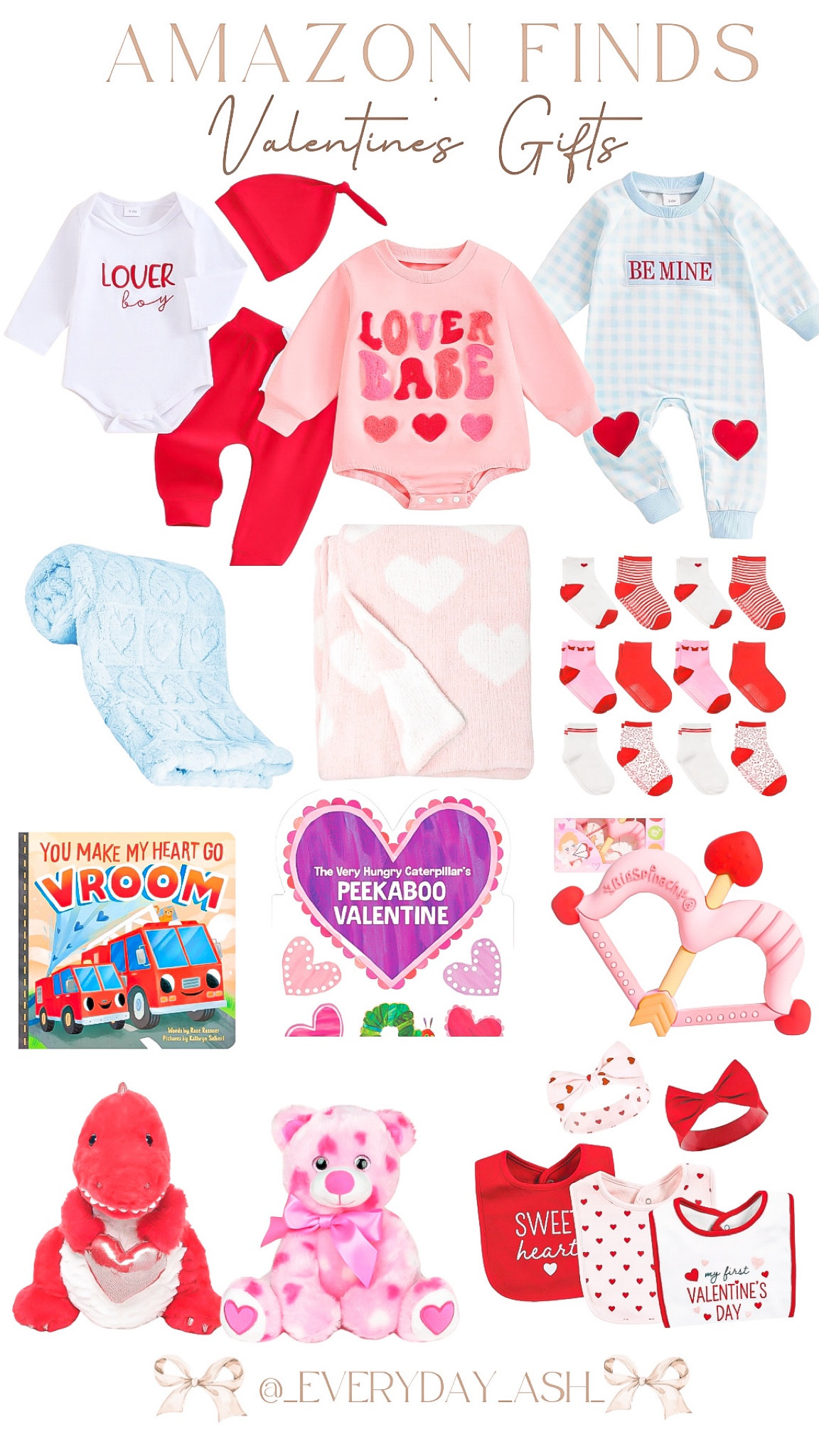 Valentine’s Day - gifts for babies 🩷💙

Gifts for baby, baby gifts, baby outfits, baby onesies , infant gift, baby blanket, baby socks, baby books, baby teether, baby stuffed animal, baby bibs 

#LTKGiftGuide #LTKBaby #LTKFindsUnder50