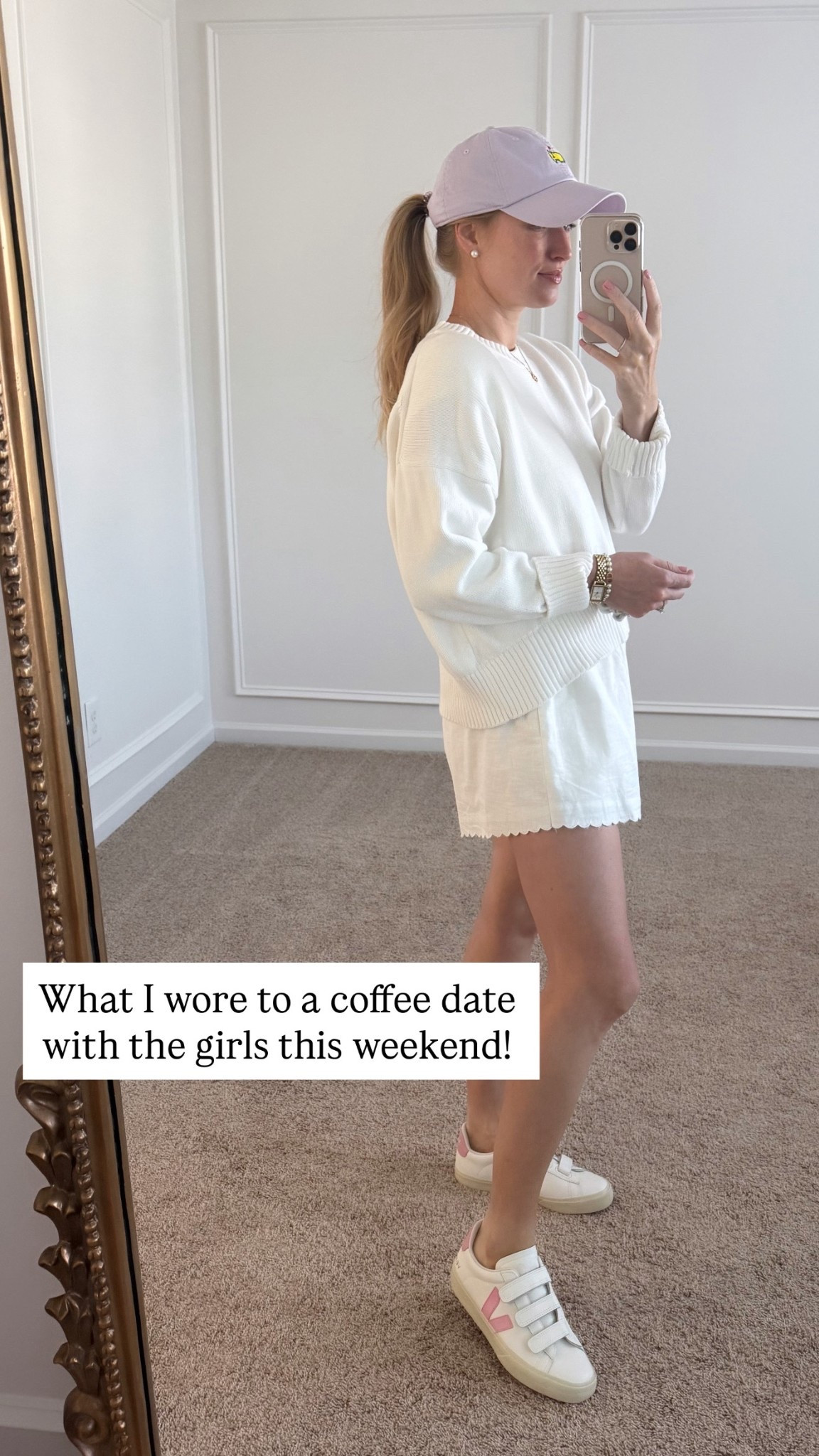 Casual spring outfit I wore for a coffee date with a friend and the girls!

#LTKmomlife