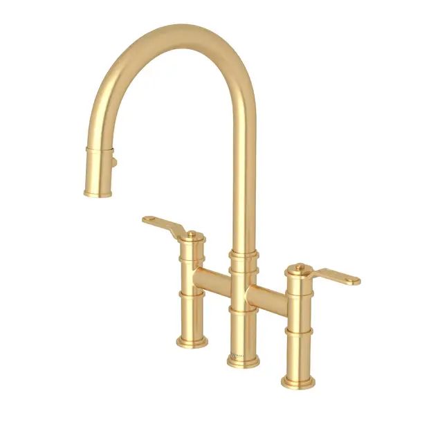 Armstrong™ Pull Down Bridge Faucet With Accessories | Wayfair North America