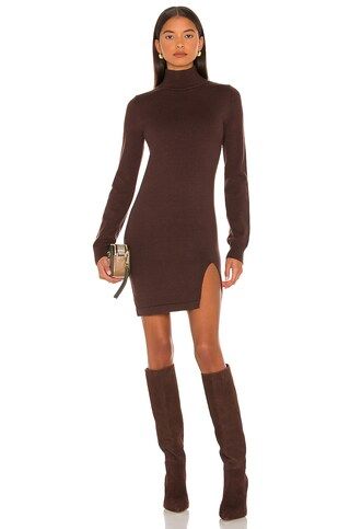 Lovers and Friends Tamarin Sweater Dress in Brown from Revolve.com | Revolve Clothing (Global)