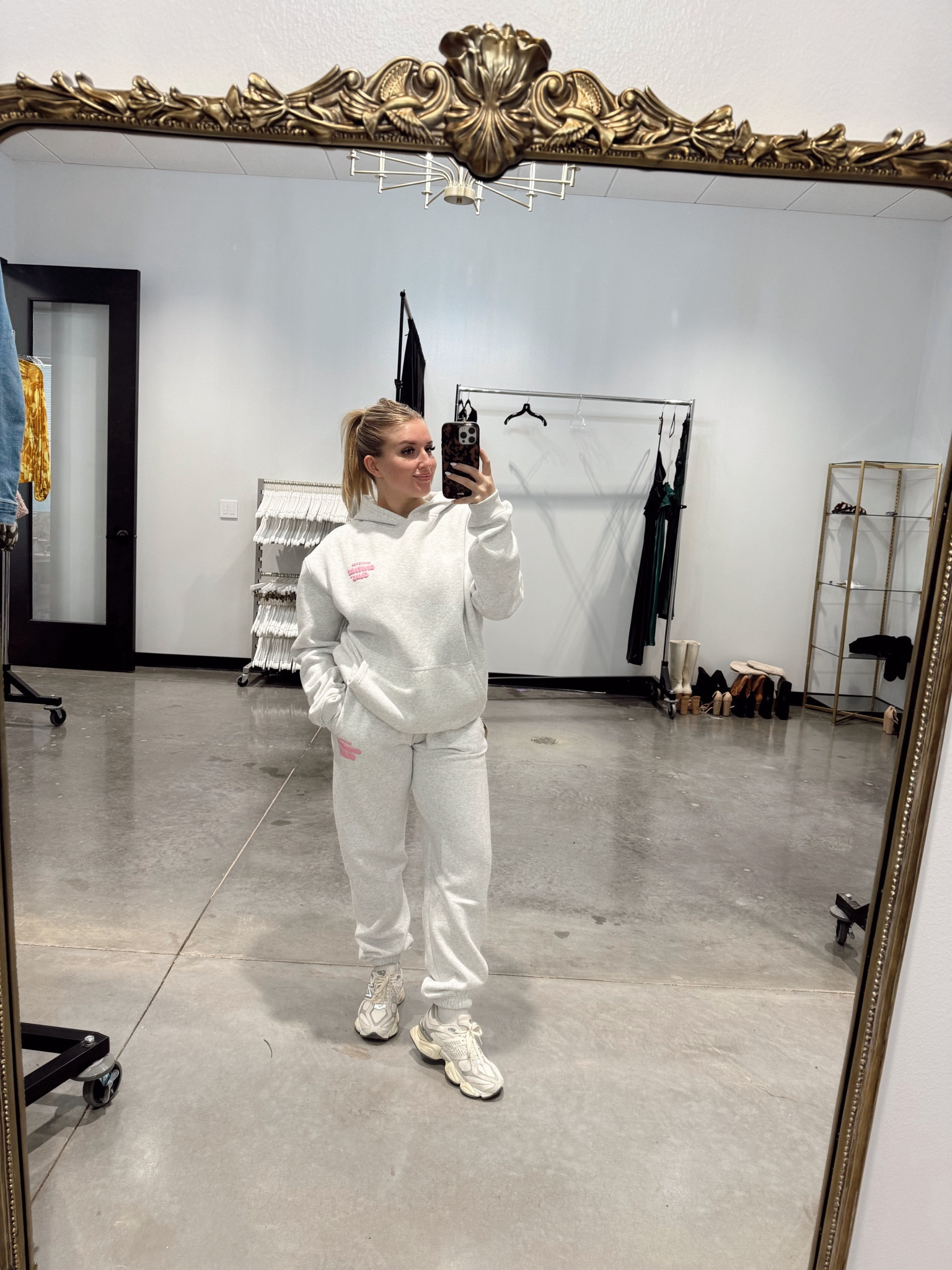 I will be LIVING in these White Fox sweatsuits this winter! This is in their comfort club collection. I linked a similar one (without the graphics) since I can’t link WF❄️

#LTKStyleTip #LTKSeasonal #LTKFindsUnder100