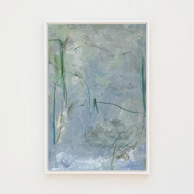 Morning Mist Canvas Wall Art . Rectangle | Lindsay Letters, LLC