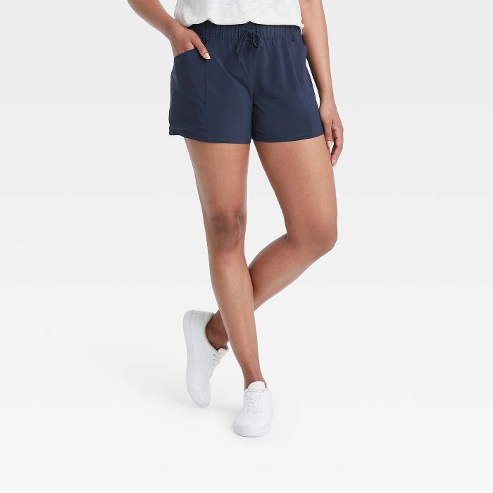 Women's Stretch Woven Shorts - All in Motion™ | Target