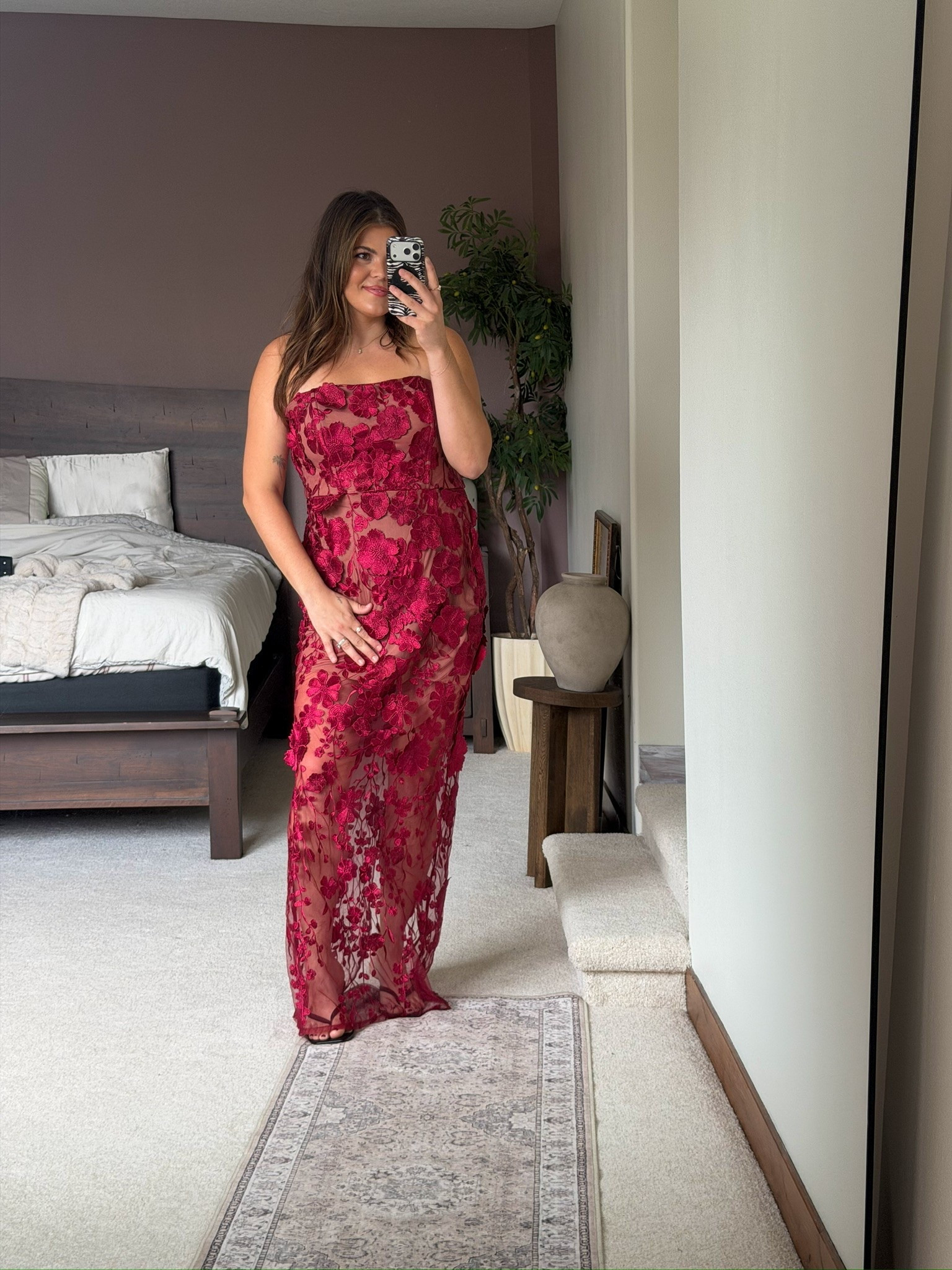 Formal special event dress or wedding guest dress. 

Christmas party, holiday party, formal dress #midsize holiday outfit, midsize, mom style, affordable outfit, size 12, size 14