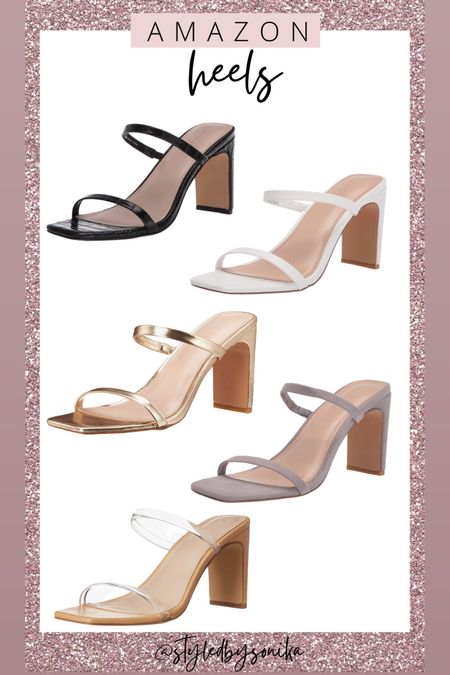Amazon heels
Shoes 

#LTKsalealert #LTKshoecrush #LTKunder50