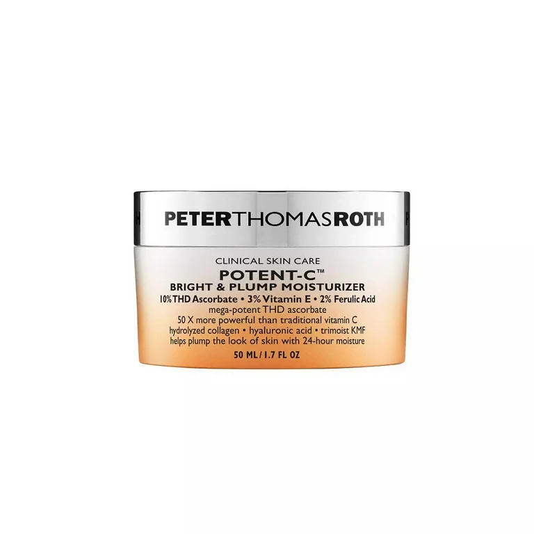 Peter Thomas Roth Potent- C Bright & Plumb Moisturizer, 50 ml / 1.7 oz | Walmart (US)
