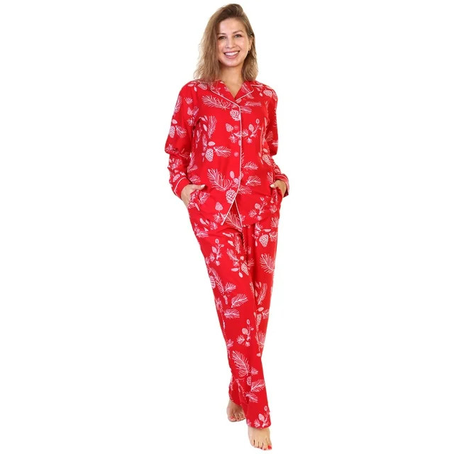 Angelina COZY Flannel Pajama Set (1-Pack) | Walmart (US)