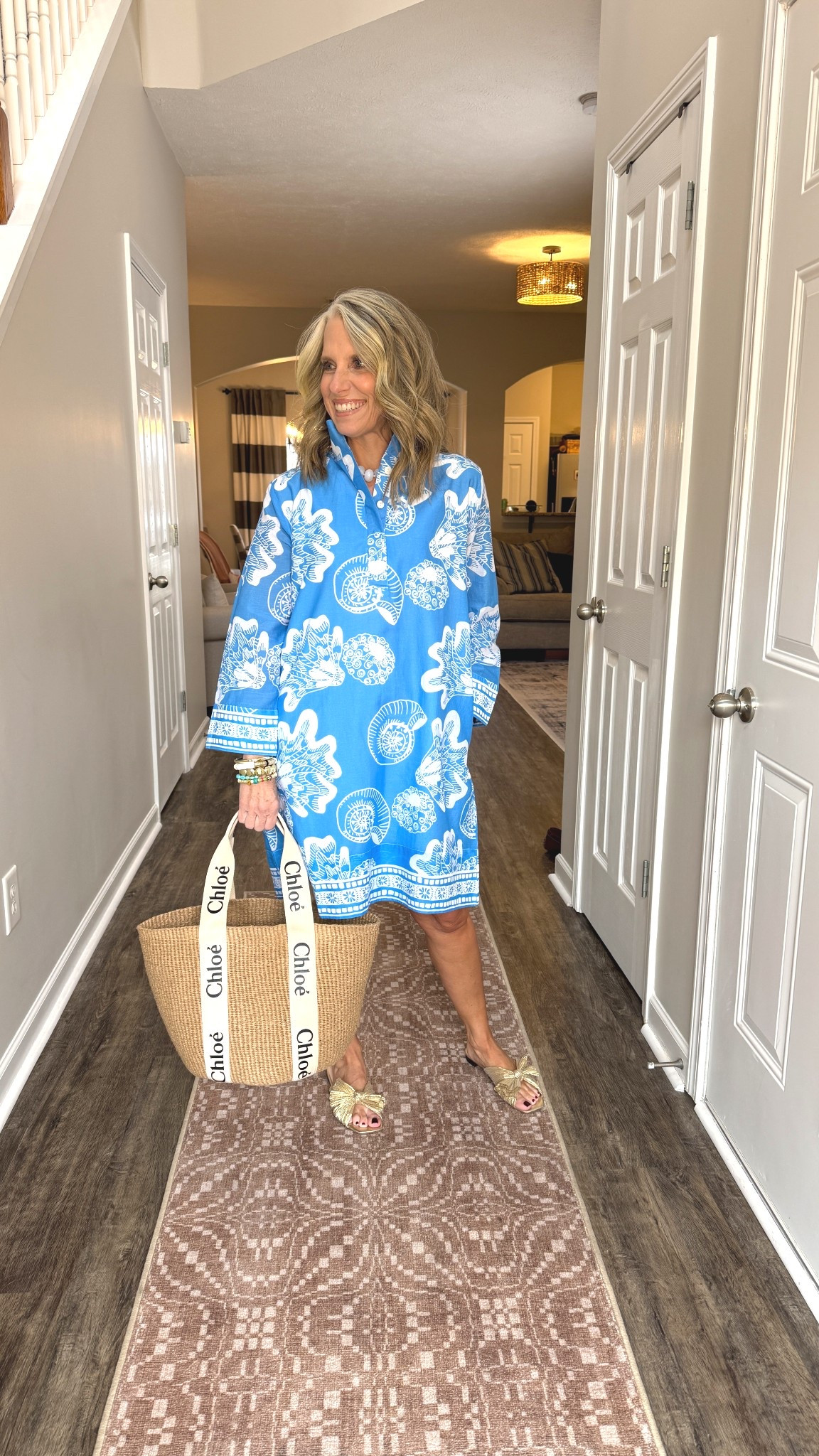 Who else is working they were somewhere warm?! Wearing XS in this darling cotton voile dress. So easy and comfortable 

#LTKOver40 #LTKTravel