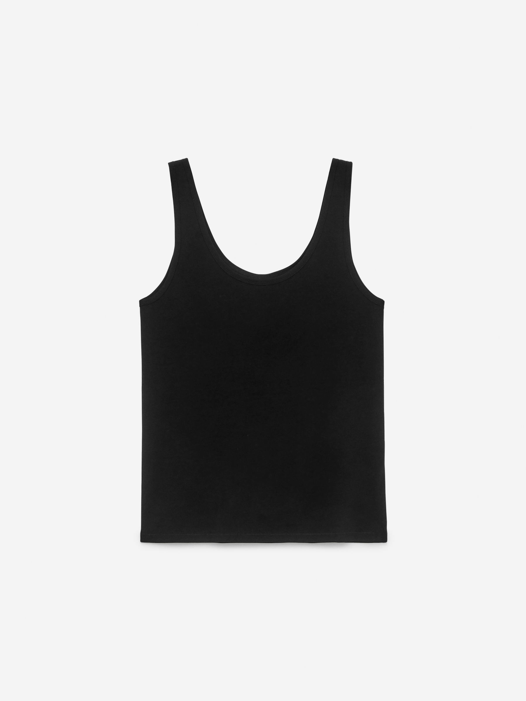 Cotton Tank Top – Black – Women – ARKET GB | Arket UK