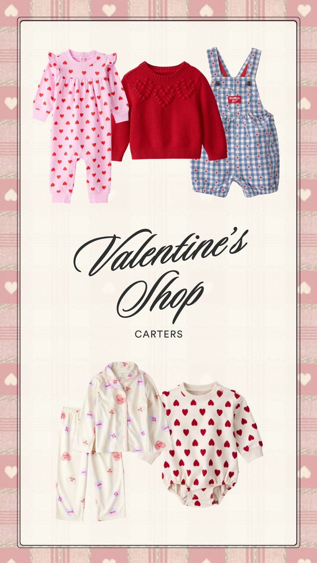 Carter's valentine's outfits under $50!  

 #LTKFindsUnder50 #LTKBaby #LTKKids