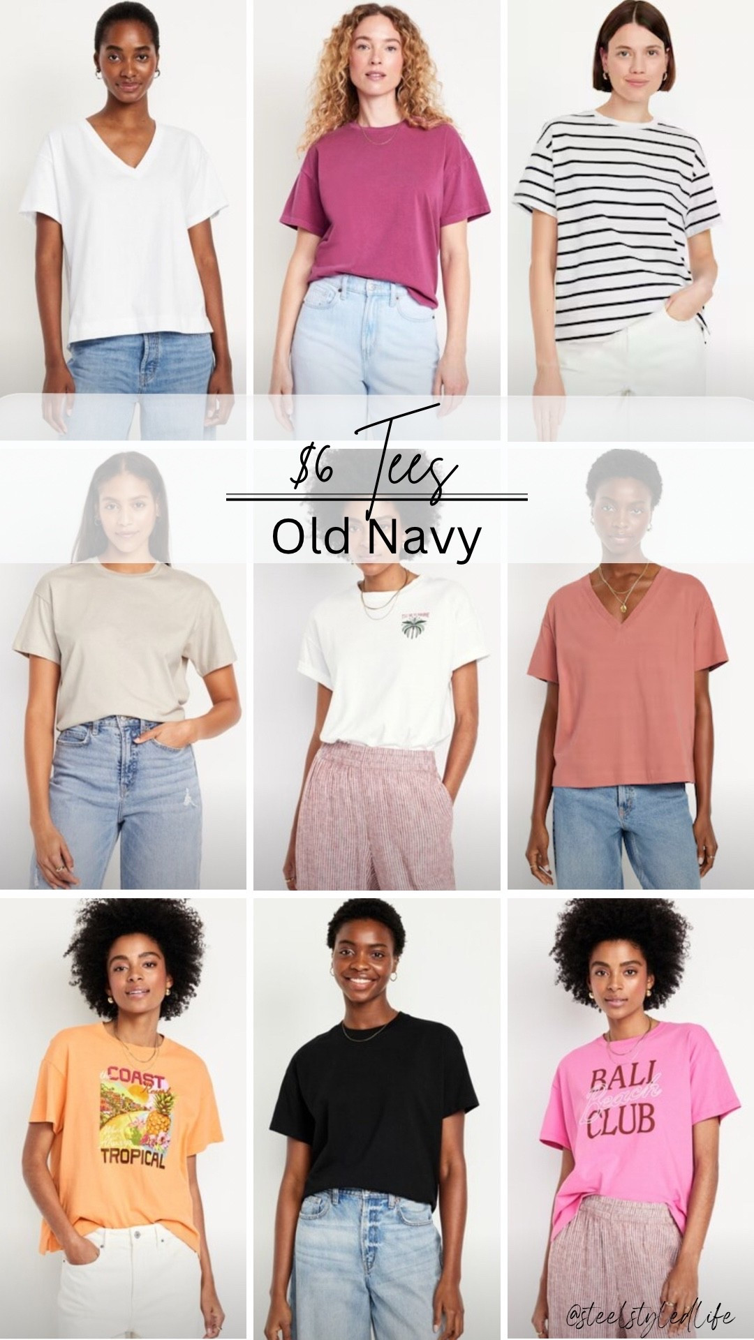 Old Navy Tees || Great basic | Perfect for layering 

#LTKSaleAlert #LTKFindsUnder50 #LTKStyleTip