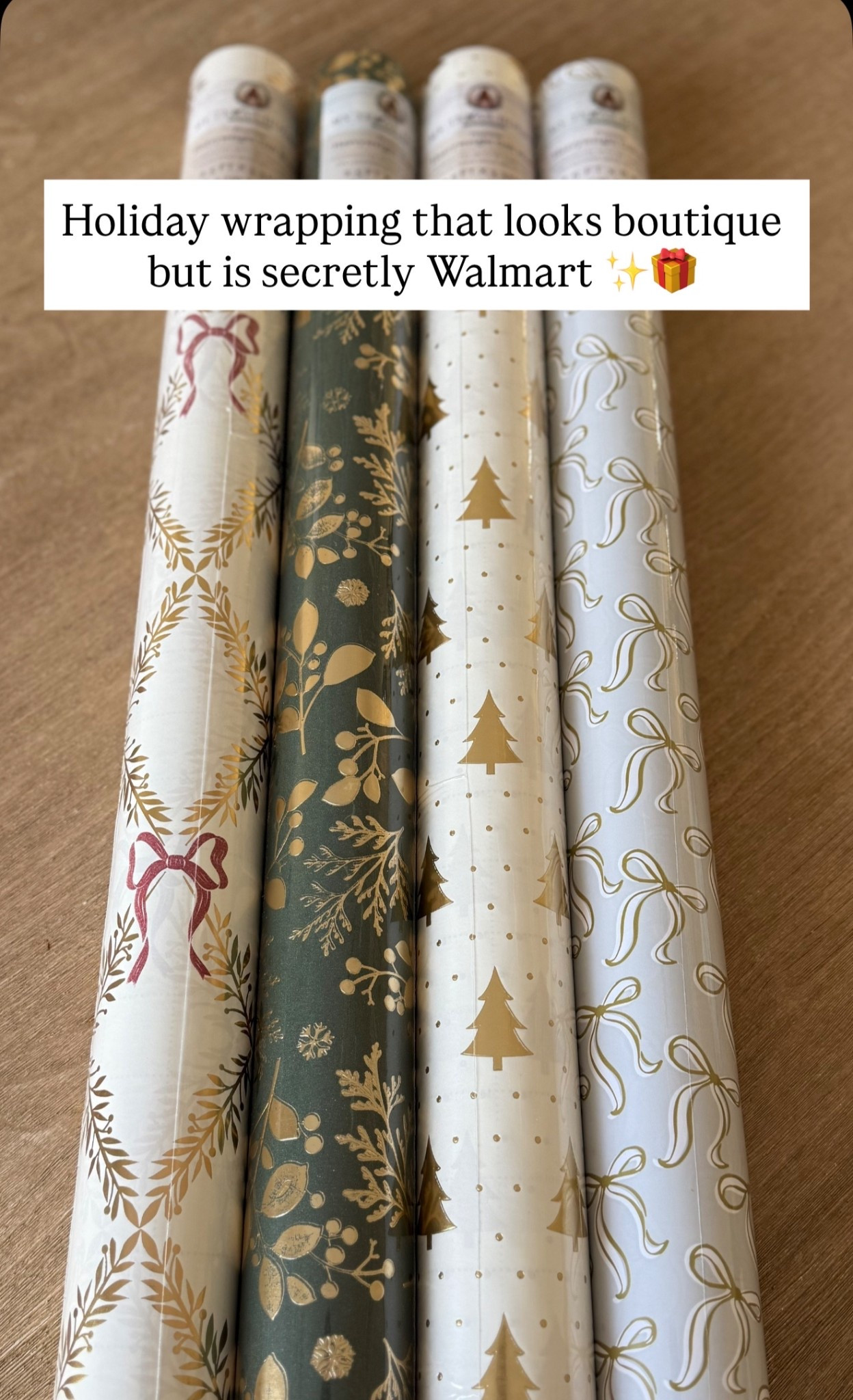 Walmart wrapping paper
Walmart Christmas

#LTKSeasonal #LTKGiftGuide #LTKHoliday