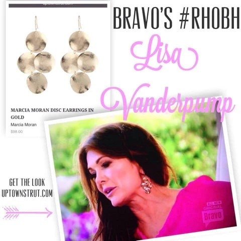 The one, the only #RHOBH #LisaVanderpump wearing our Uptown Strut Disc Earrings in Gold!!!  Absolutely gorgeous and SHOWSTOPPING earrings for the holidays!!! ✨UptownStrut.com 
•
•
•
#UptownStrut #UptownStrutYouUp #giftguide #stockingstuffers #merrychristmas #christmascardpictures #statementearrings #BoutiqueLife #onlineboutique #dogmom #Instafashion #FashionHouston #happyholidays #YoungWildFree #Blogger #CelebrityStyle #HoustonBlogger #WhatIWore #ShopSmall #WomensFashion #ootd #wishlist 

#LTKHoliday #LTKSeasonal #LTKGiftGuide
