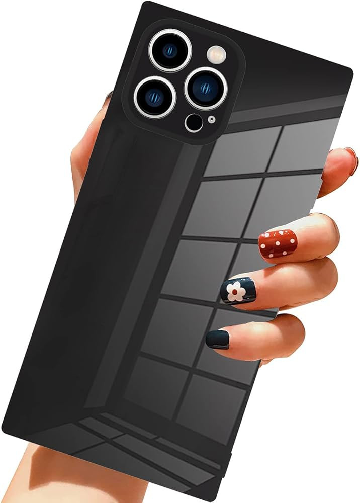 LSL Case for iPhone 14 Pro Max Black Soft TPU Bumper Anti-Drop Anti-Scratch Shock Absorption Prot... | Amazon (US)