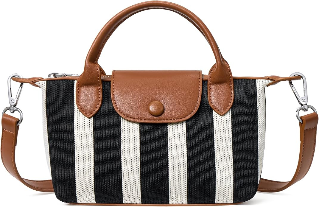 BOSTANTEN Mini Tote for Women Crossbody Bag with Adjustable Strap Top Handle Summer Purse for Eve... | Amazon (US)