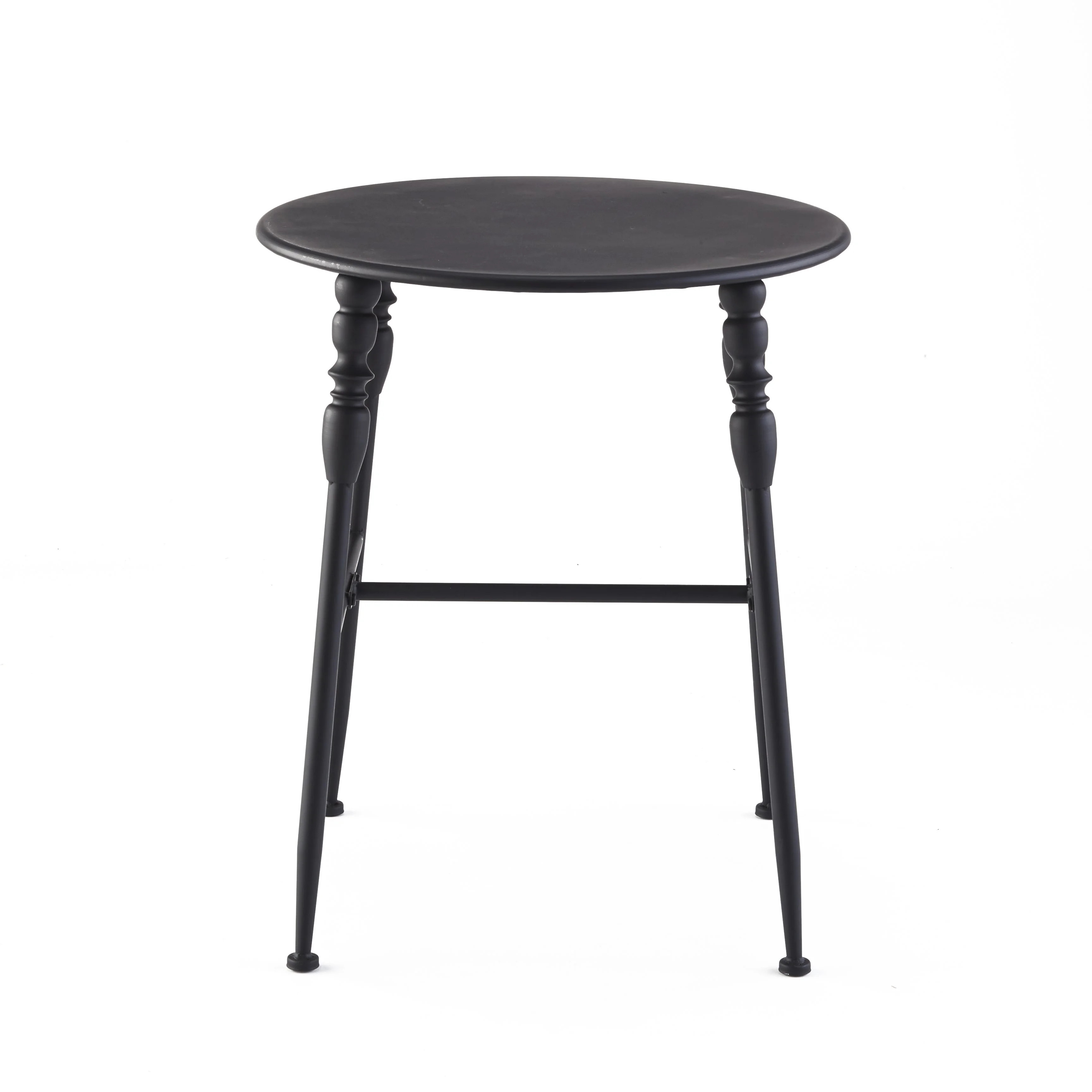 Metal Spindle Leg Chairs or Tables - Black Table | Walmart (US)