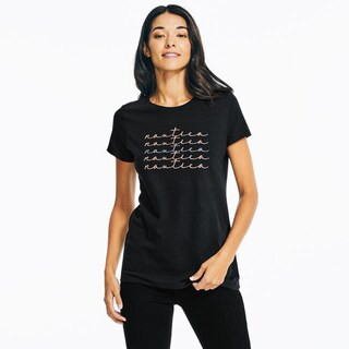 SUSTAINABLY CRAFTED GLITTER GRAPHIC T-SHIRT | Nautica