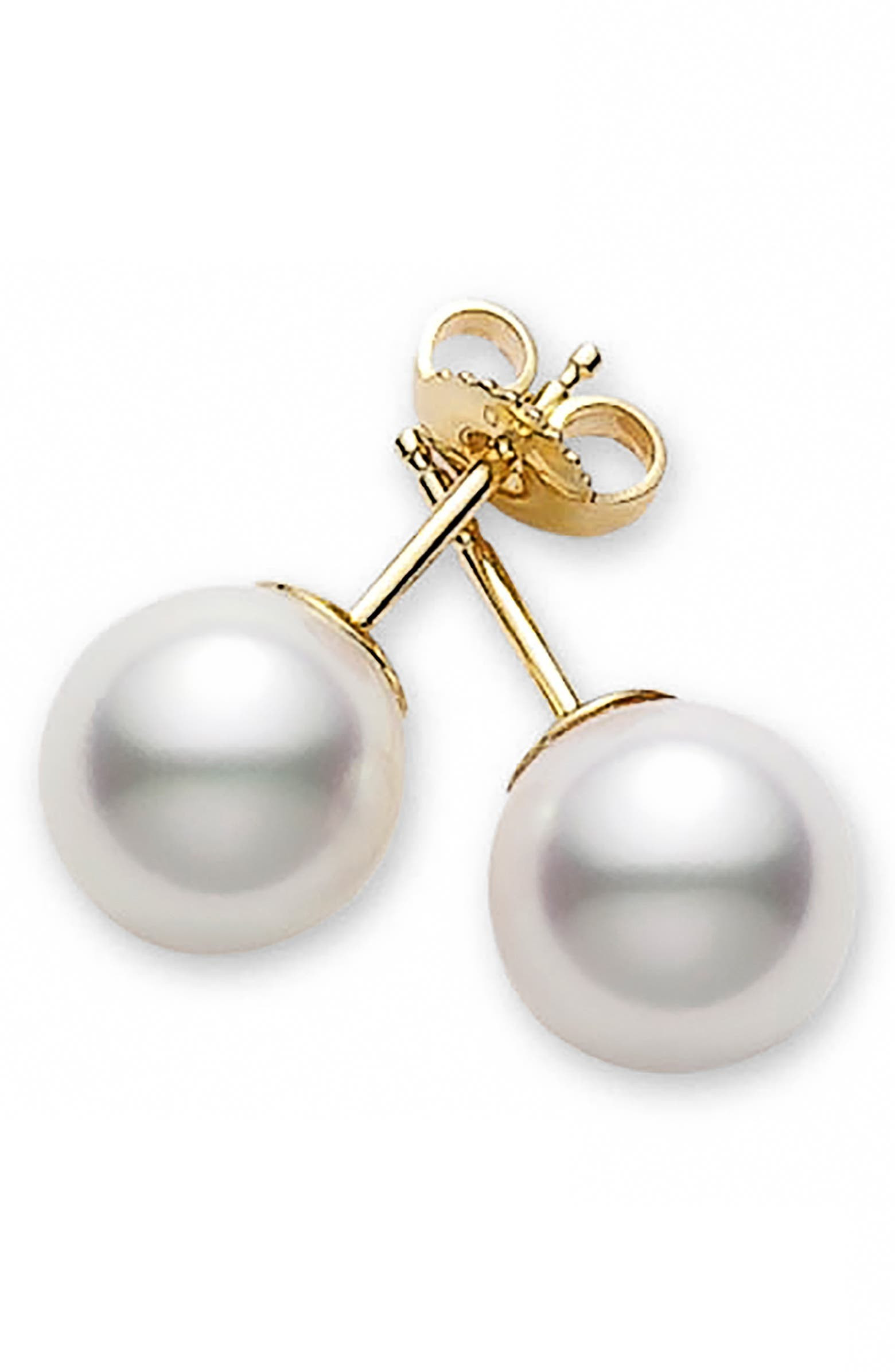 Essential Elements Akoya Pearl Stud Earrings | Nordstrom