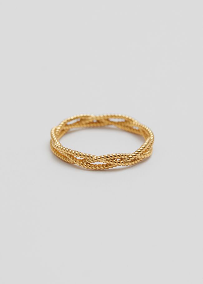 Rope Embossed Ring | & Other Stories US