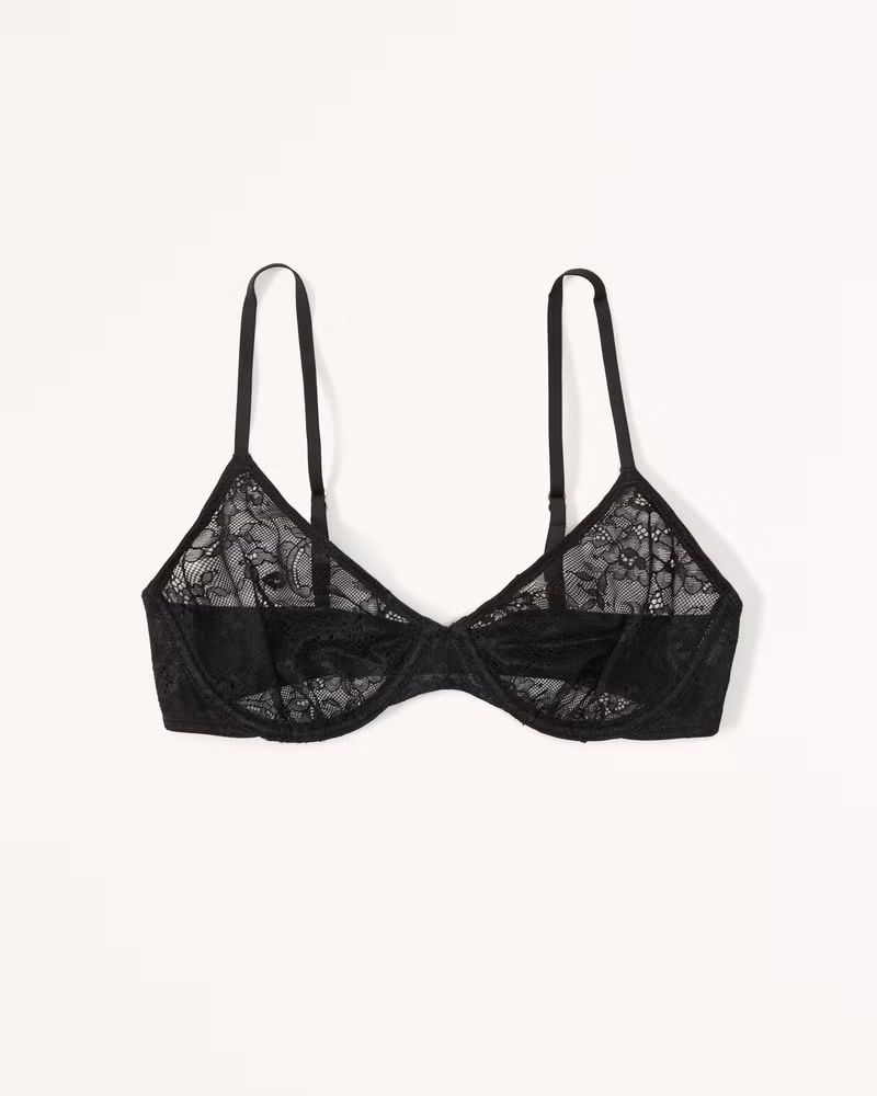 Lace Underwire Bralette | Abercrombie & Fitch (US)