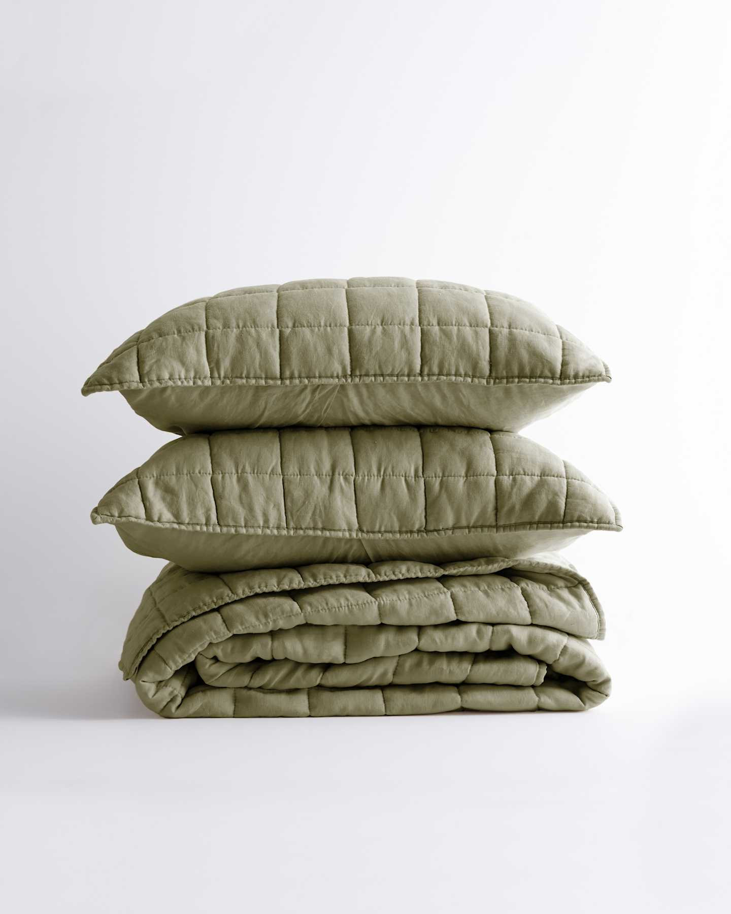 European Linen Quilt Set | Quince